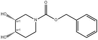 (3S,4R)-BENZYL 3,4-DIHYDROXYPIPERIDINE-1-CARBOXYLATE