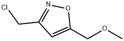 Isoxazole, 3-(chloromethyl)-5-(methoxymethyl)- (9CI)