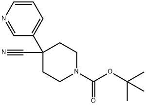 1-N-BOC-4-(3-PYRIDYL)PIPERIDINE-4-CARBONITRILE