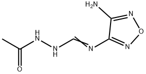 Acetic acid, 2-[(4-amino-1,2,5-oxadiazol-3-yl)iminomethyl]hydrazide (9CI)