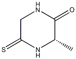 Piperazinone, 3-methyl-5-thioxo-, (S)- (9CI)