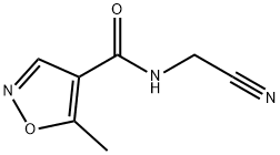 4-Isoxazolecarboxamide,N-(cyanomethyl)-5-methyl-(9CI)