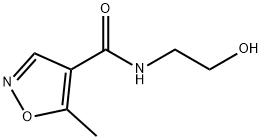 4-Isoxazolecarboxamide,N-(2-hydroxyethyl)-5-methyl-(9CI)