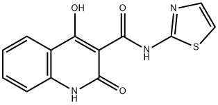 4-hydroxy-2-oxo-N-(thiazol-2-yl)-1,2-dihydroquinoline-3-carboxamide