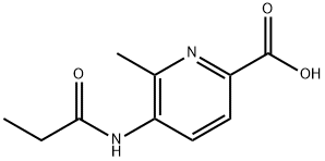 2-Pyridinecarboxylicacid,6-methyl-5-[(1-oxopropyl)amino]-(9CI)