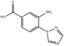 3-氨基-4-(1H-1,2,4-三唑-1-基)苯甲酸