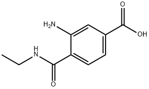 Benzoic acid, 3-amino-4-[(ethylamino)carbonyl]- (9CI)