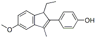 4-(1-ethyl-5-methoxy-3-methyl-1H-inden-2-yl)phenol
