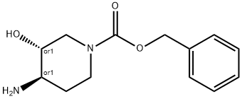 反式-4-氨基-1-CBZ-3-羟基哌啶