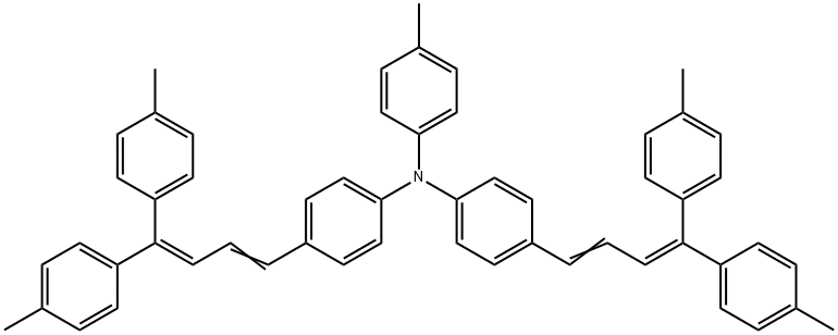 N,N-BIS{4-(4,4-BIS(4-METHYLPHENYL)-1,3-BUTADIENYL}PHENYL{-4-METHYLPHENYLAMINE