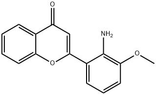 2-(2-氨基-3-甲氧基苯基)-4H-1-苯并吡喃-4-酮