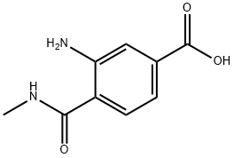 Benzoic acid, 3-amino-4-[(methylamino)carbonyl]- (9CI)