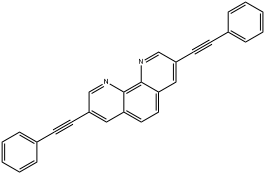 3,8-双(苯乙炔基)-1,10-菲咯啉