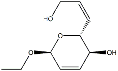 2H-Pyran-3-ol,6-ethoxy-3,6-dihydro-2-(3-hydroxy-1-propenyl)-,[2R-[2alpha(Z),3bta,6bta]]-(9CI)