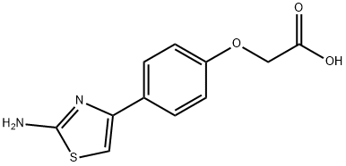 2-[4-(2-氨基-4-噻唑基)苯氧基]乙酸