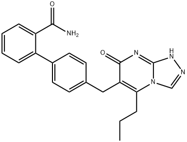 4||-||-((1,7-Dihydro-7-oxo-5-propyl-1,2,4-triazolo(4,3-a)pyrimidin-6-yl)methyl)-(1,1||-||-biphenyl)-2-carboxamide