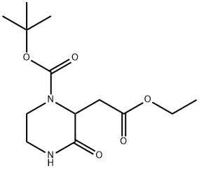 1-BOC-3-氧代哌嗪-2-乙酸乙酯