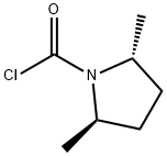 1-Pyrrolidinecarbonyl chloride, 2,5-dimethyl-, (2R,5R)- (9CI)