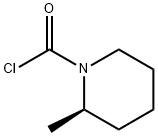 1-Piperidinecarbonyl chloride, 2-methyl-, (R)- (9CI)