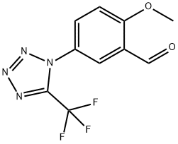 2-METHOXY-5-(5-TRIFLUOROMETHYL-TETRAZOL-1-YL)-BENZALDEHYDE