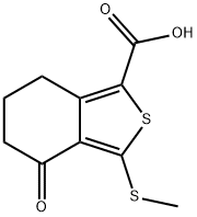 3-(甲硫基)-4-氧代-4,5,6,7-四氢苯并[C]噻吩-1-羧酸