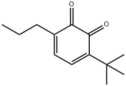 3,5-Cyclohexadiene-1,2-dione, 3-(1,1-dimethylethyl)-6-propyl- (9CI)