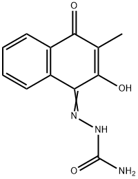 2-hydroxy-3-methyl-1,4-naphthoquinone monosemicarbazone