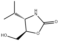 2-Oxazolidinone,5-(hydroxymethyl)-4-(1-methylethyl)-,(4S-trans)-(9CI)