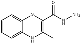 3-METHYL-1,4(4H)-BENZOTHIAZINE-2-CARBOXYLIC ACID HYDRAZIDE
