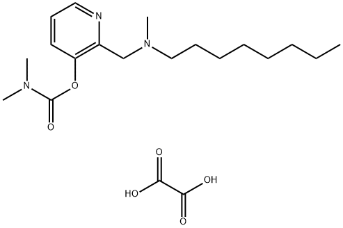 2-((Methyloctylamino)methyl)-3-pyridinyl dimethylcarbamate ethanedioat e (1:1)