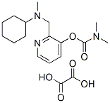 [2-[(cyclohexyl-methyl-amino)methyl]pyridin-3-yl] N,N-dimethylcarbamat e, oxalic acid