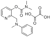 2-((Methylphenylamino)methyl)-3-pyridinyl dimethylcarbamate ethanedioa te (1:1)