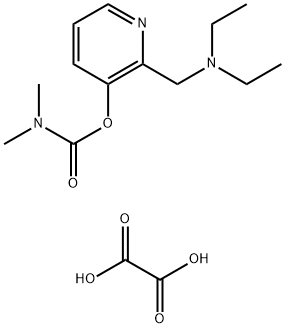 2-((Diethylamino)methyl)-3-pyridinyl dimethylcarbamate ethanedioate (1 :1)