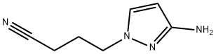 1H-Pyrazole-1-butanenitrile,3-amino-(9CI)
