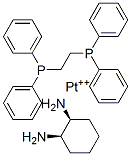 (1,2-Bis(diphenylphosphino)ethane)(cis-1,2-diaminocyclohexane)platinum (II)