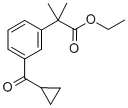 ETHYL 3-(CYCLOPROPYLCARBONYL)-A,A-DIMETHYLPHENYLACETATE