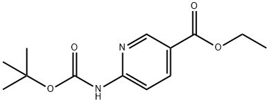 3-Pyridinecarboxylic acid, 6-[[(1,1-diMethylethoxy)carbonyl]aMino]-, ethyl ester