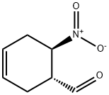 3-Cyclohexene-1-carboxaldehyde, 6-nitro-, (1R-trans)- (9CI)