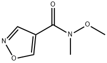 4-Isoxazolecarboxamide,N-methoxy-N-methyl-(9CI)