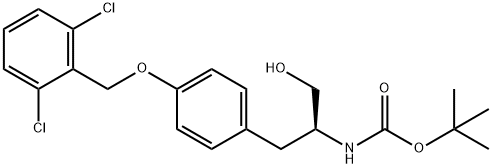 BOC-(S)-2-AMINO-3-[4-(2,6(DICHLOROPHENYL)METHOXY)PHENYL]-1-PROPANOL