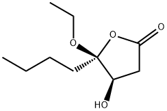 2(3H)-Furanone,5-butyl-5-ethoxydihydro-4-hydroxy-,(4R-cis)-(9CI)