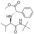 Benzeneacetic acid, alpha-[[1-[[(1,1-dimethylethyl)amino]carbonyl]-2-methylpropyl]amino]-, methyl ester, [S-(R*,S*)]- (9CI)