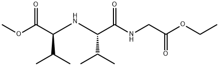 Glycine, N-[N-[1-(methoxycarbonyl)-2-methylpropyl]-L-valyl]-, ethyl ester, (S)- (9CI)