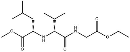 Glycine, N-[N-[1-(methoxycarbonyl)-3-methylbutyl]-D-valyl]-, ethyl ester, (S)- (9CI)