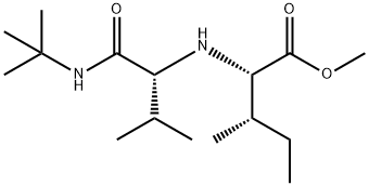 L-Isoleucine, N-[1-[[(1,1-dimethylethyl)amino]carbonyl]-2-methylpropyl]-, methyl ester, (R)- (9CI)