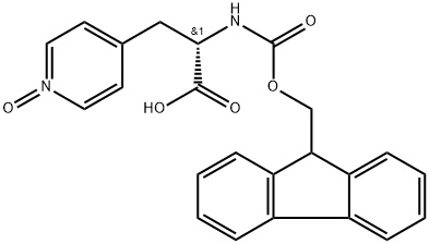 4-Pyridinepropanoic acid, α-[[(9H-fluoren-9-ylmethoxy)carbonyl]amino]-, 1-oxide, (S)- (9CI)