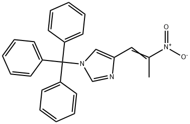 (Z)-4-(2-硝基丙-1-烯-1-基)-1-三苯甲基-1H-咪唑