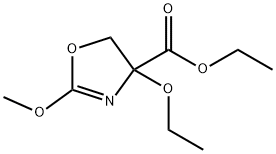 4-Oxazolecarboxylicacid,4-ethoxy-4,5-dihydro-2-methoxy-,ethylester(9CI)
