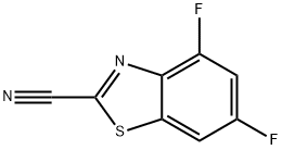 2-Benzothiazolecarbonitrile,4,6-difluoro-(9CI)
