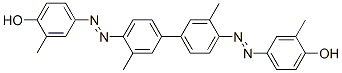 4,4||-||-Bis(3-methyl-4-hydroxyphenylazo)-3,3||-||-dimethyldiphenyl